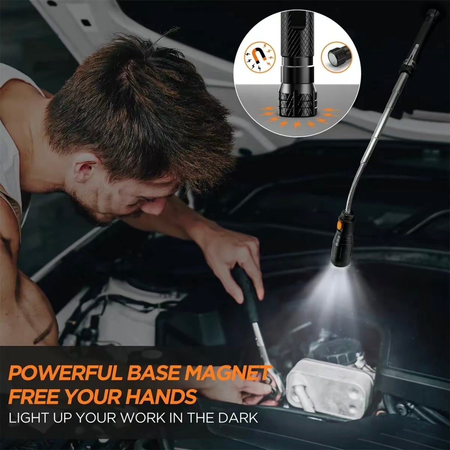 Extendable Magnetic Pickup Tools