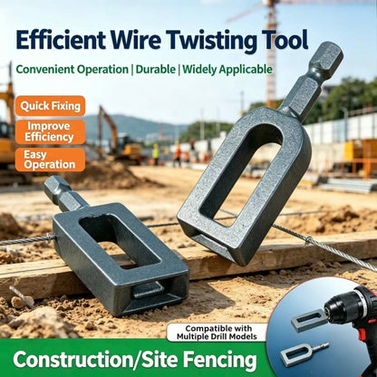 Professional Rebar Tie Wire Twisting Tool for Drills