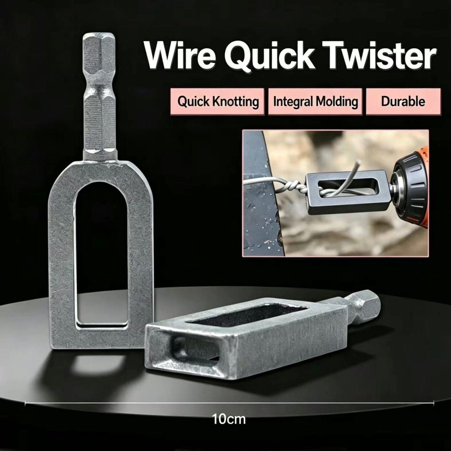 Professional Rebar Tie Wire Twisting Tool for Drills
