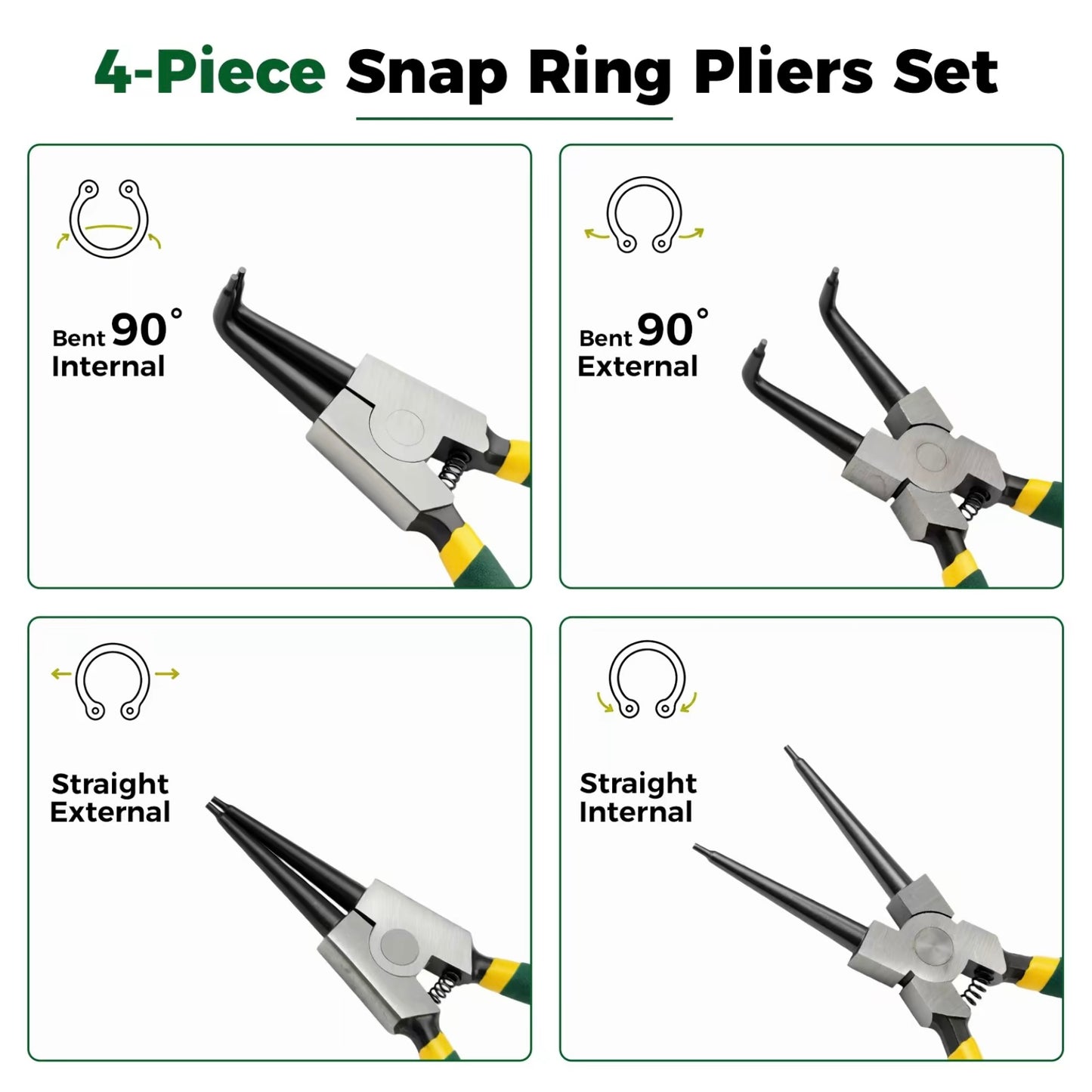 Snap Ring Pliers Set
