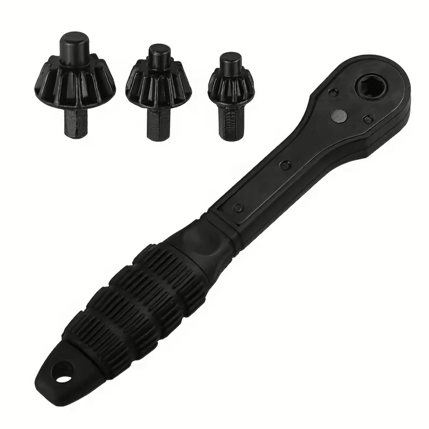 4 pcs iron drill wrench 3-in-1 ratchet drill chuck wrench set