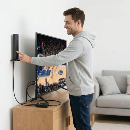 TV Antenna Digital Antenna Ultra Indoor Long Range High-Quality Signal for Home Entertainment