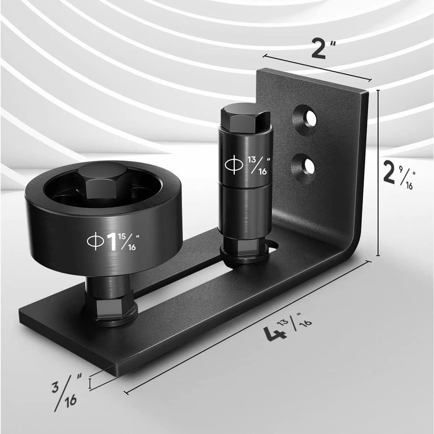 2 Pack Barn Door Floor Guide