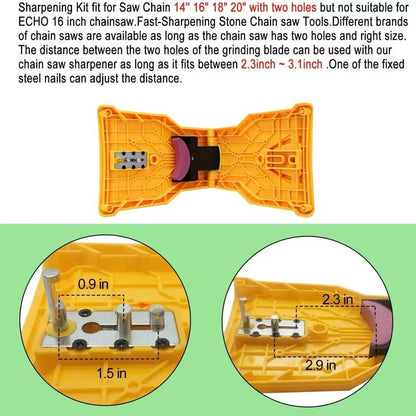 Portable Teeth Chainsaw Sharpener