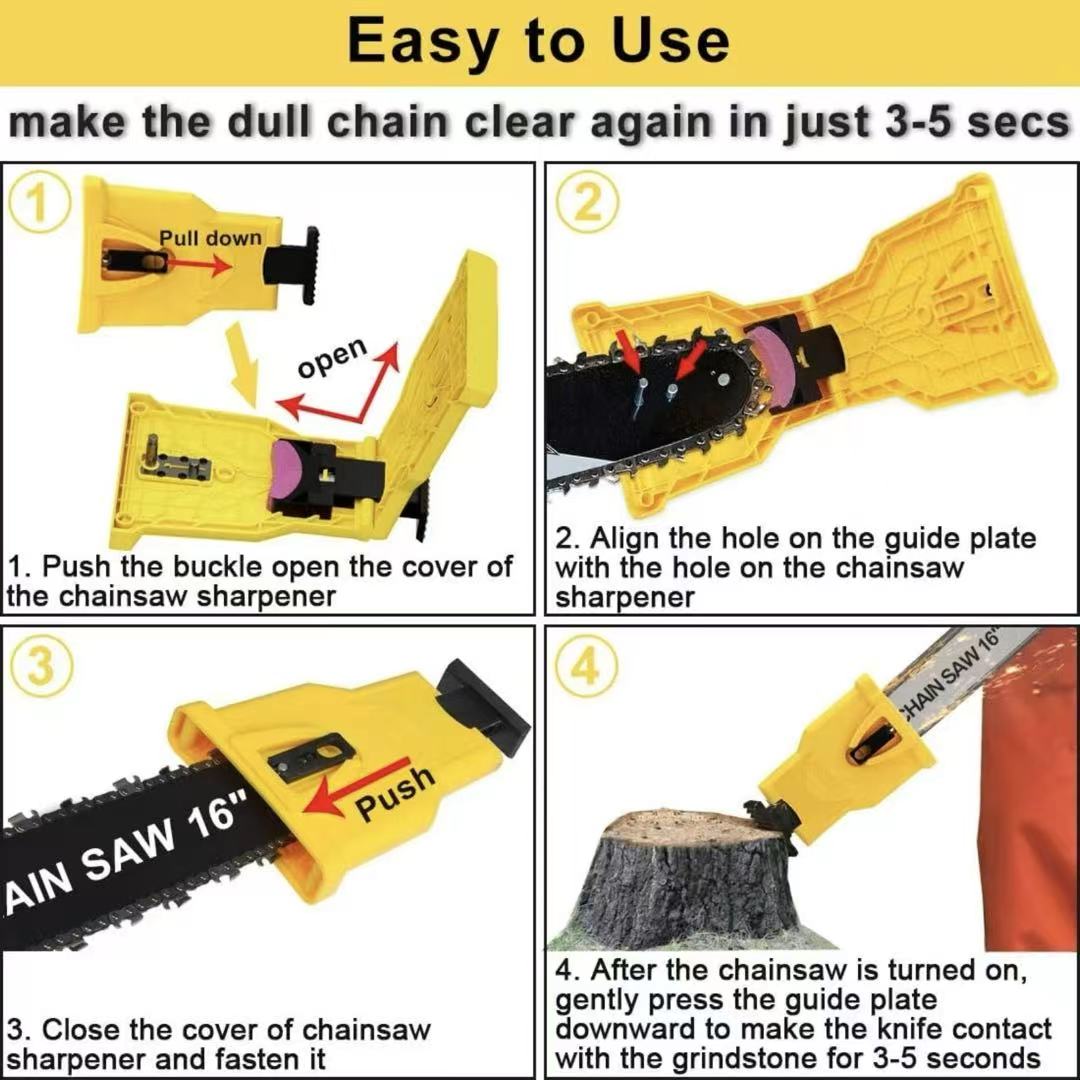 Portable Teeth Chainsaw Sharpener