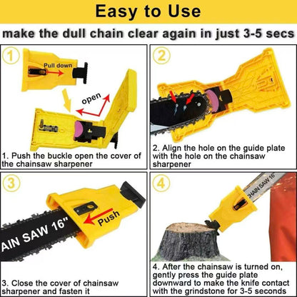 Portable Teeth Chainsaw Sharpener