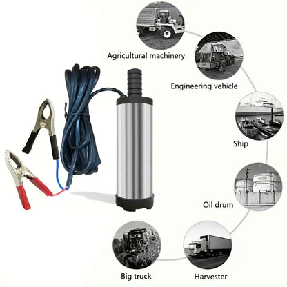 Portable Submersible Pump,DC 12V