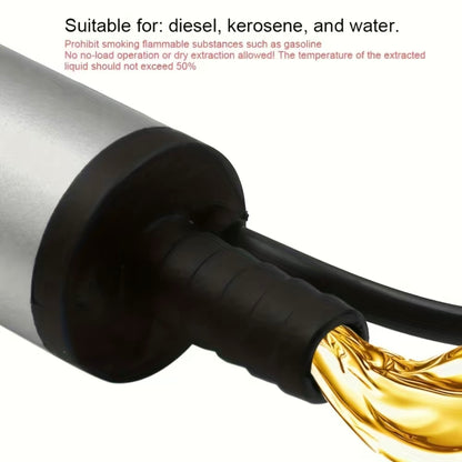 Portable Submersible Pump,DC 12V
