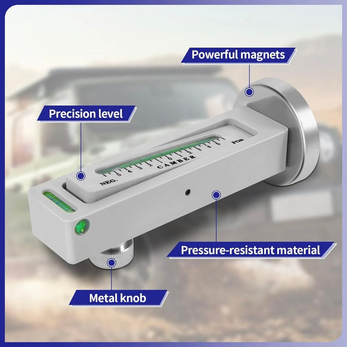 Adjustable Magnetic Gauge Tool