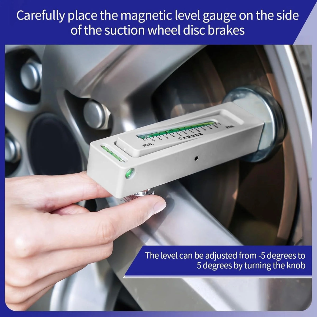 Adjustable Magnetic Gauge Tool