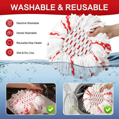 Triangular Deep Cleaning Mop Head