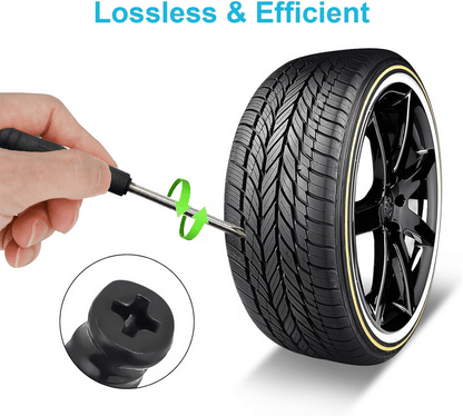 🔥🔥Tire Repair Rubber Nails Kit with 2 Sizes