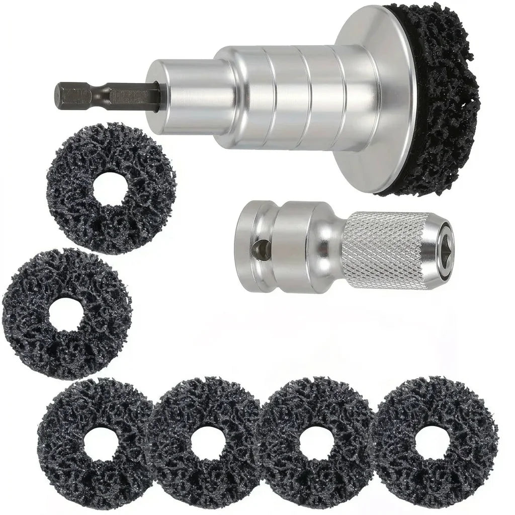 Wheel Hub & Brake Rust Removal Tool Kit