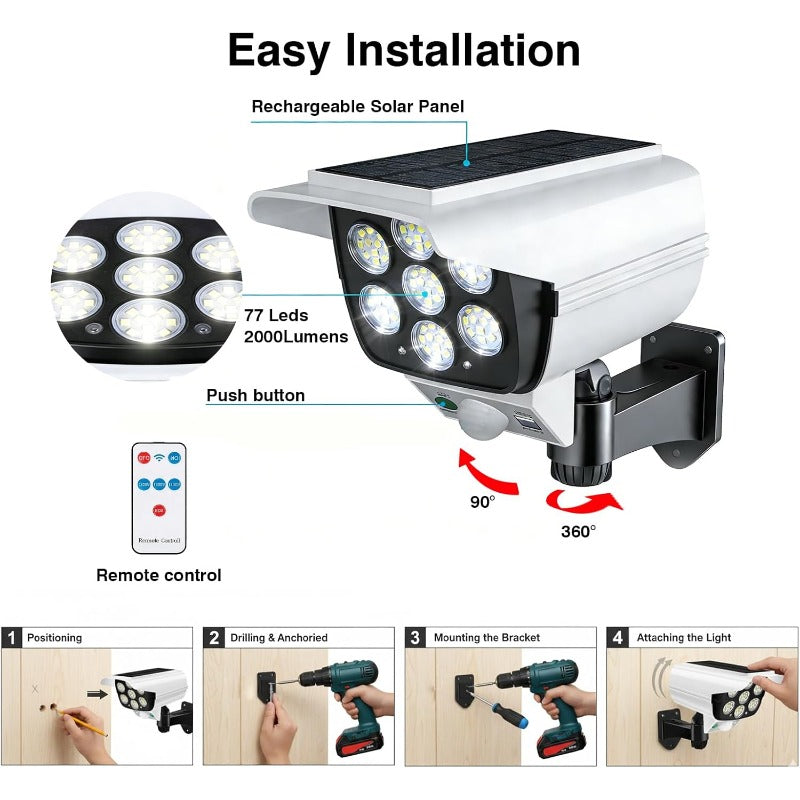 1:1 Fake Security Camera Light