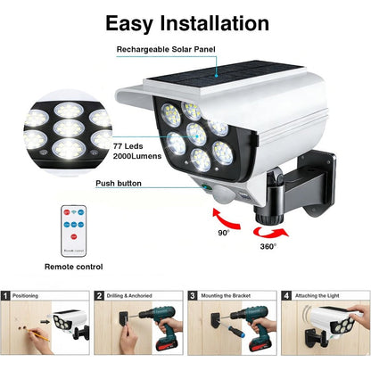 1:1 Fake Security Camera Light