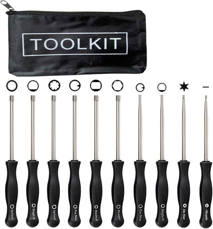 10-Piece Carburetor Adjustment Tool Set