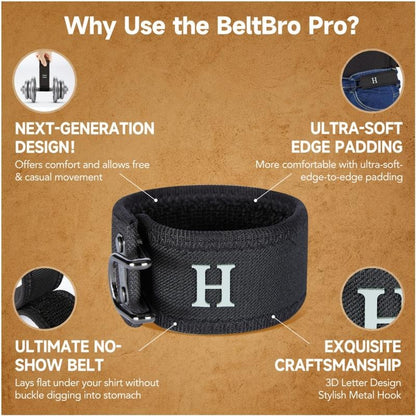 Tactical Metal Hook Elastic Belt