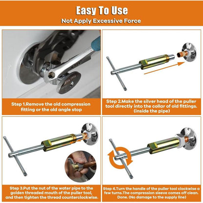 Compression Sleeve Puller Tool Remove Nut