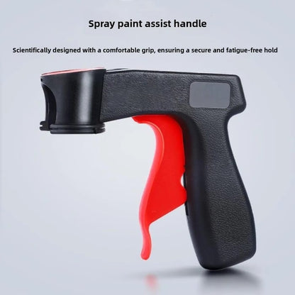 Portable assisted spray painting tool