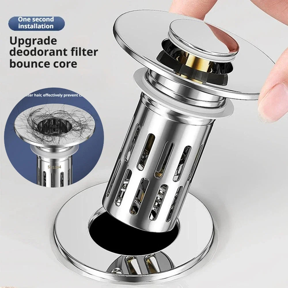 Universal Pop-Up Basin Drain Plug