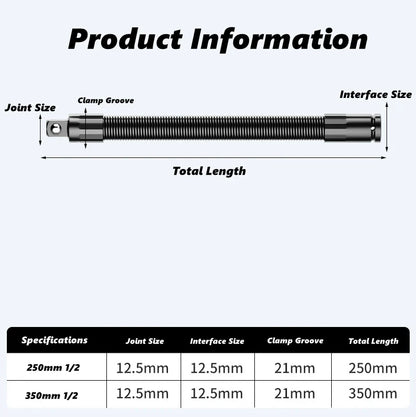 Flexible Socket Ratchet Wrench