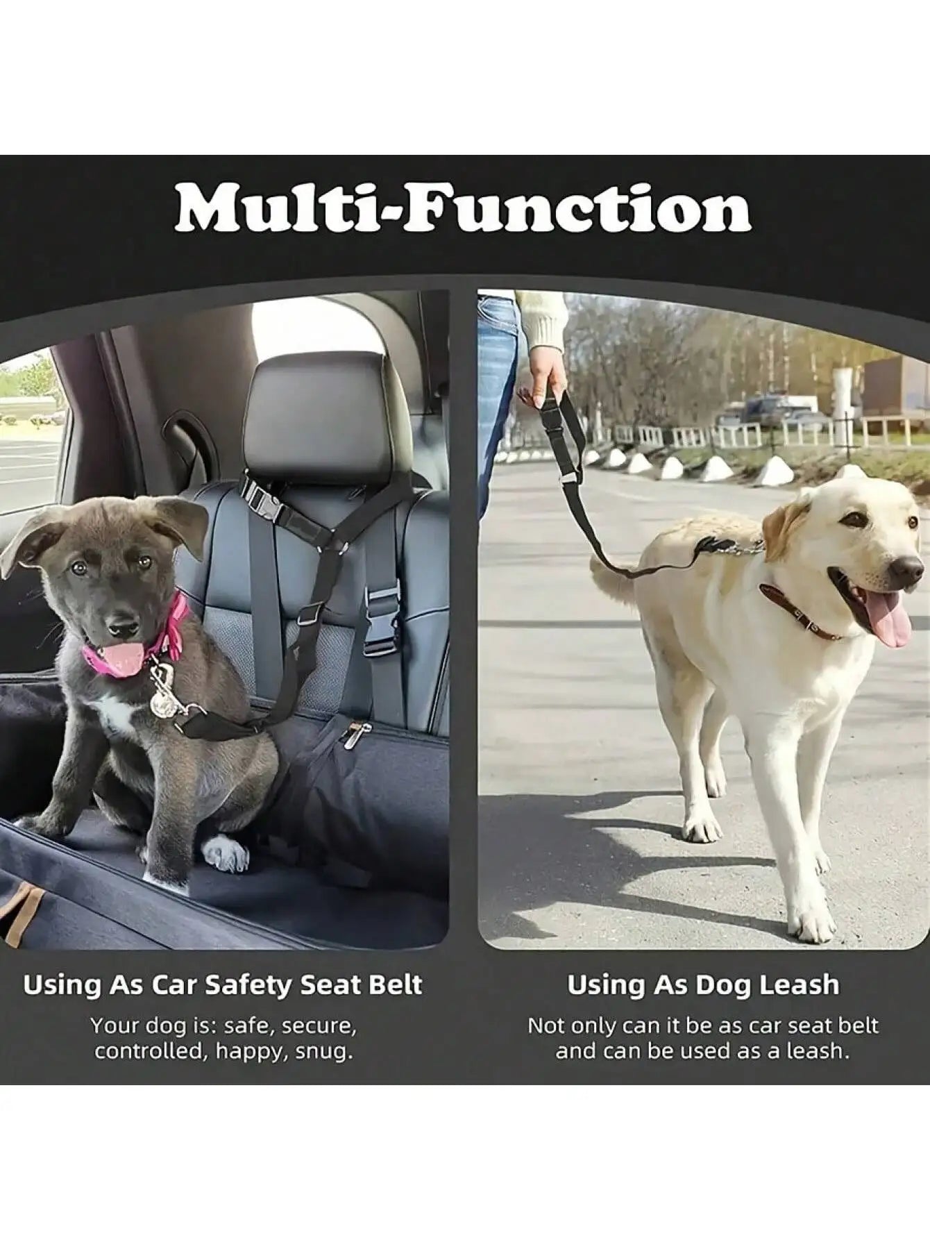Adjustable Pet Car Seat Belt