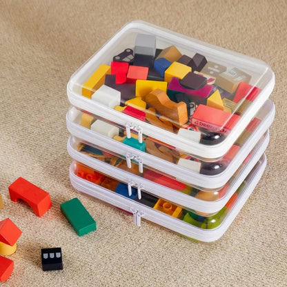Transparent Zipper Storage Bag