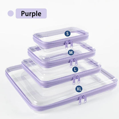 Transparent Zipper Storage Bag