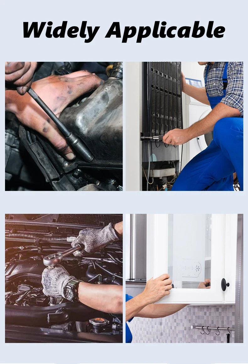 Flexible Socket Ratchet Wrench