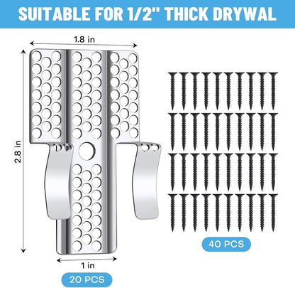 10 Pack Drywall Repair Clips