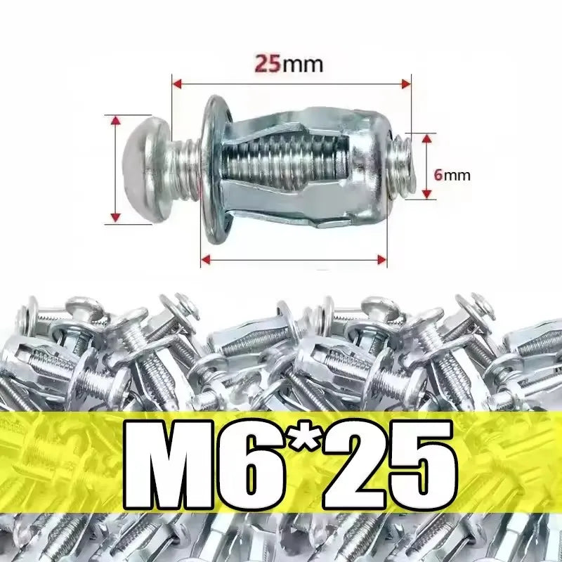 Petal Nut License Plate Fasteners – M4/M5/M6 (К)