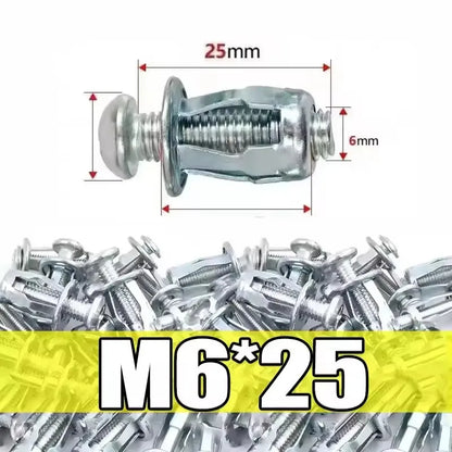 Petal Nut License Plate Fasteners – M4/M5/M6 (К)