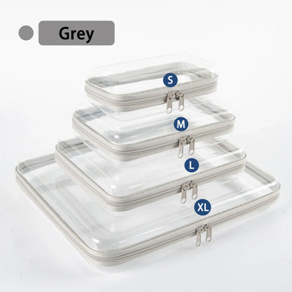 Transparent Zipper Storage Bag