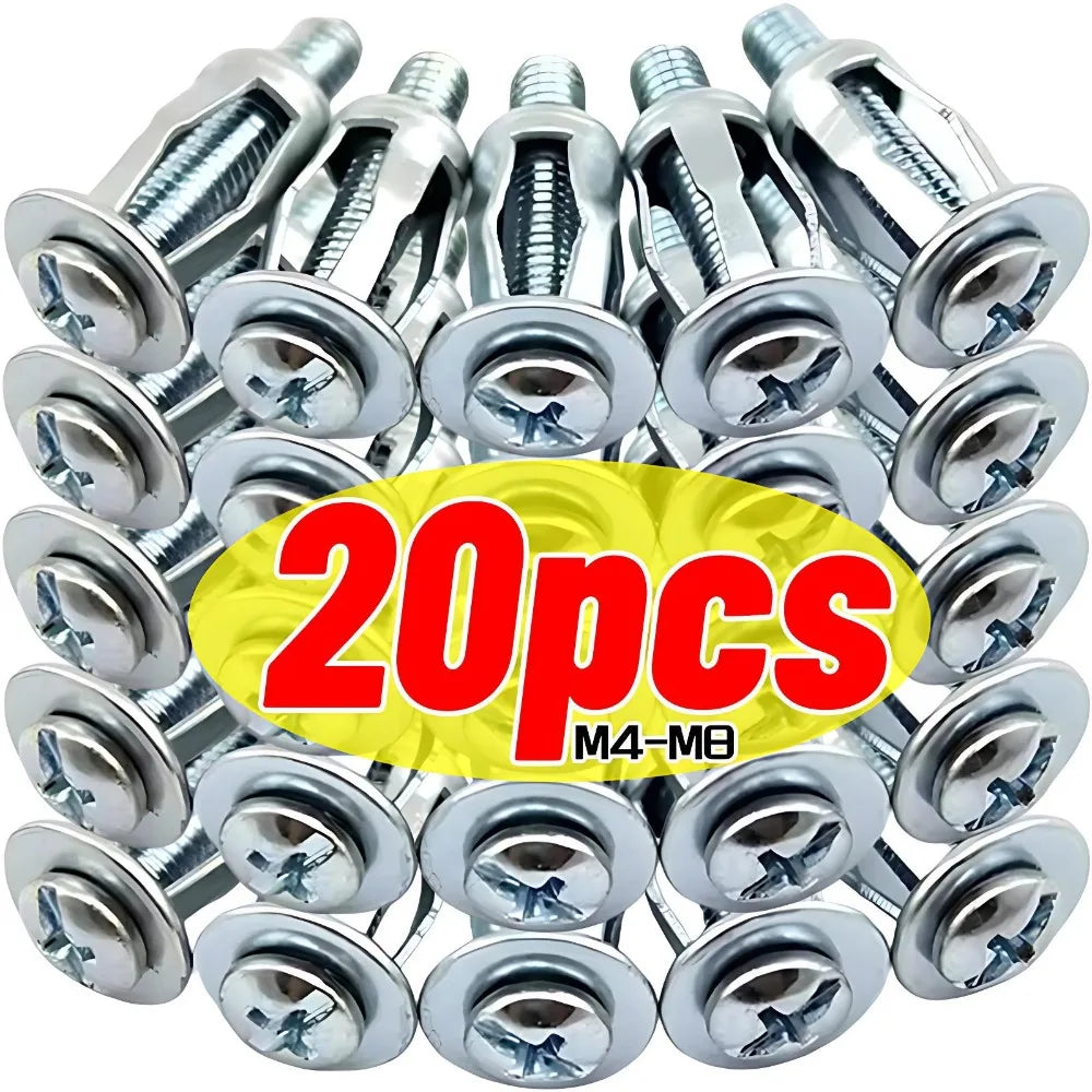 Petal Nut License Plate Fasteners – M4/M5/M6 (К)