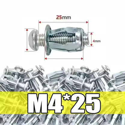 Petal Nut License Plate Fasteners – M4/M5/M6 (К)