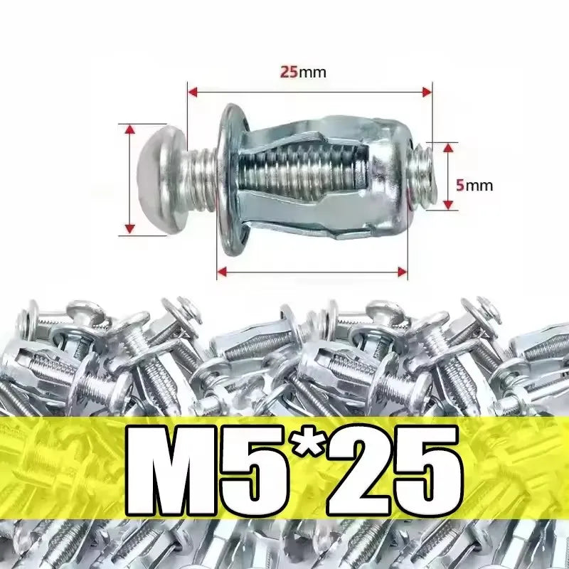 Petal Nut License Plate Fasteners – M4/M5/M6 (К)