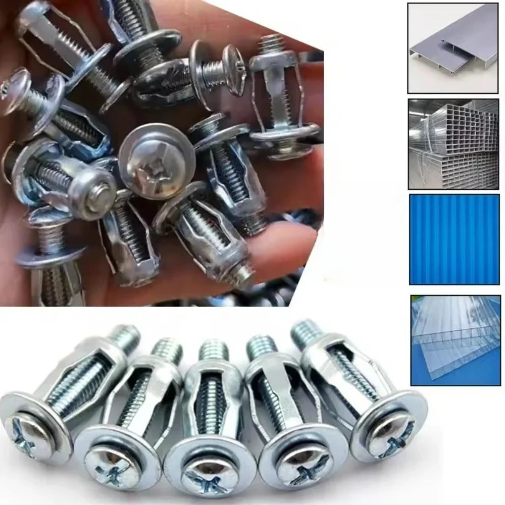 Petal Nut License Plate Fasteners – M4/M5/M6 (К)