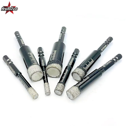 Vacuum Brazed Diamond Dry Drill Bit (New)