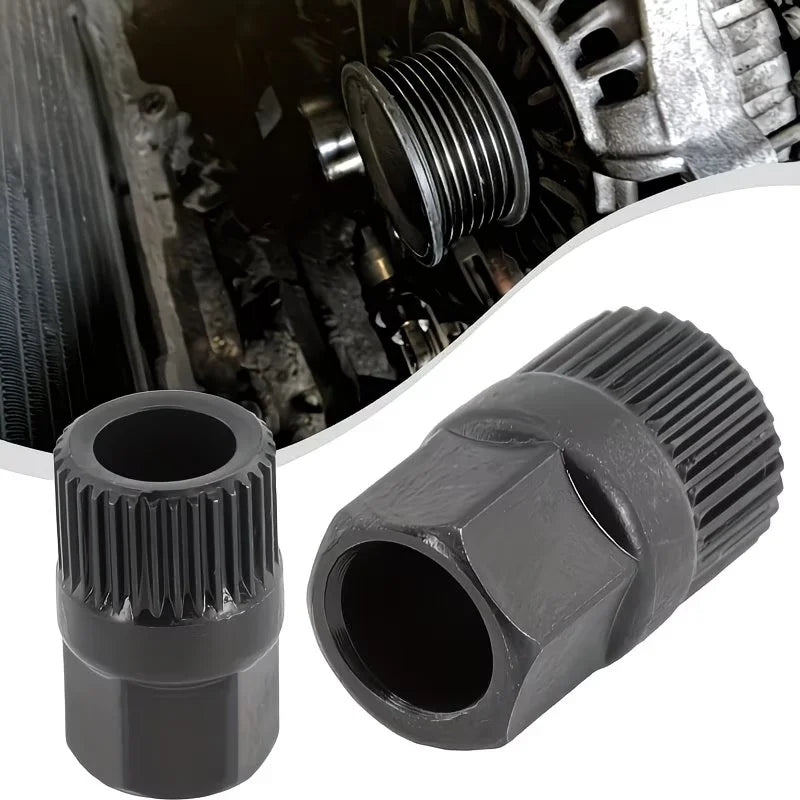 Heavy-Duty 33-Tooth Alternator Pulley Removal Tool