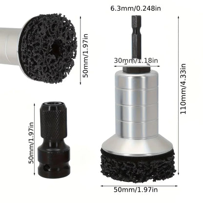 Wheel Hub & Brake Rust Removal Tool Kit