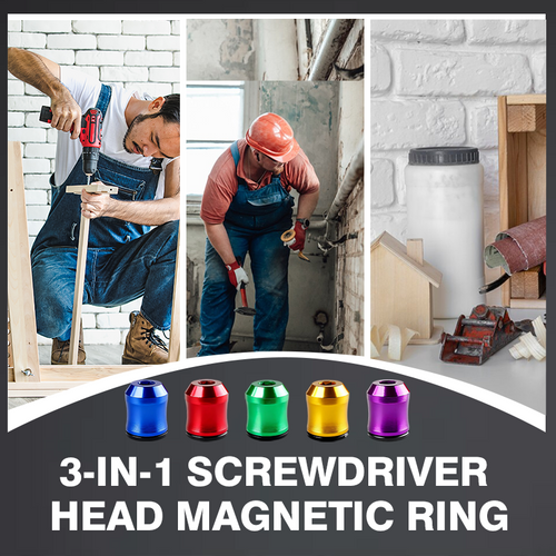 ⚡3-in-1 Magnetic Screwdriver Ring